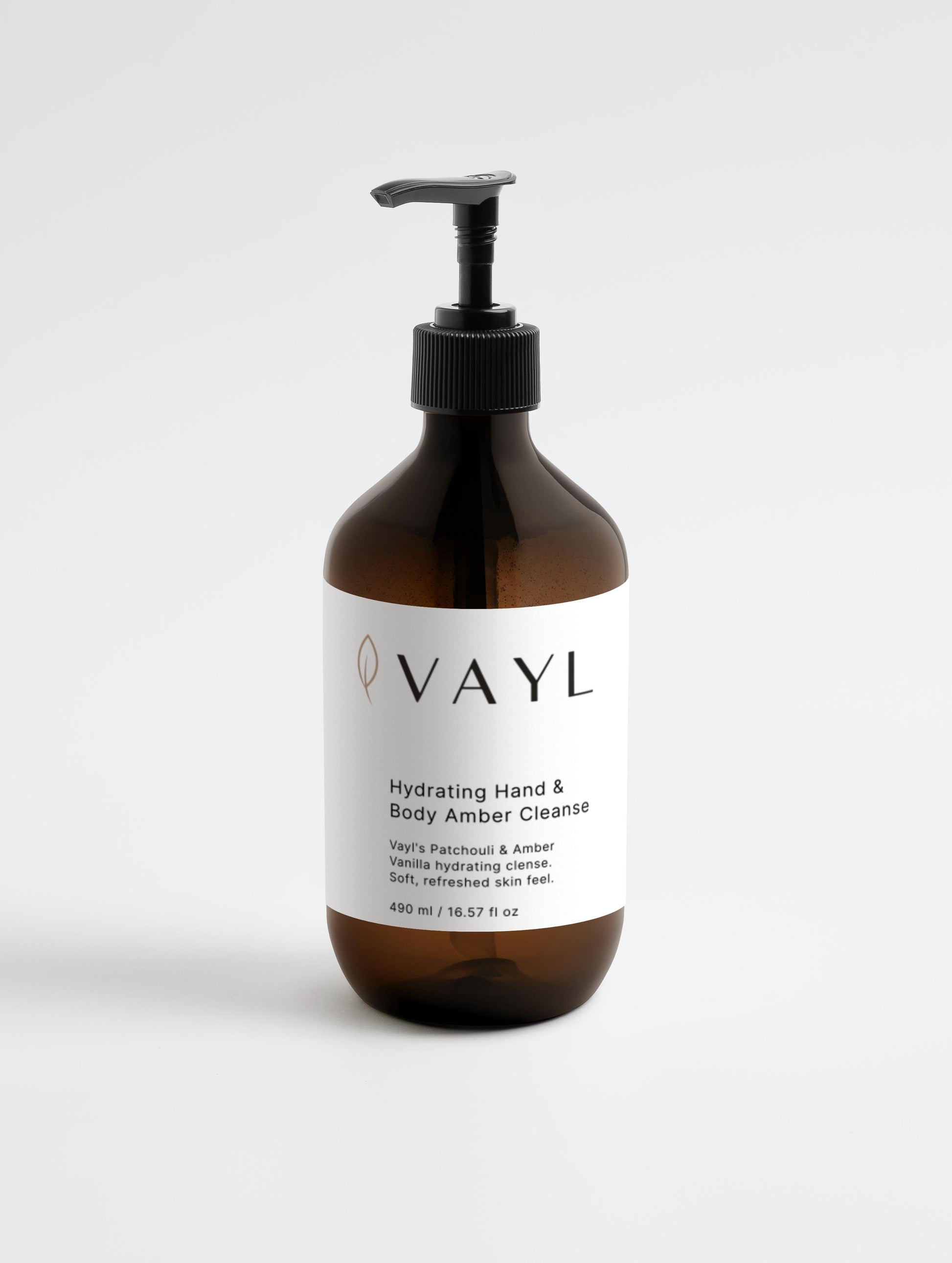 Hydrating Hand & Body Cleanse | VAYL Patchouli & Amber Vanilla