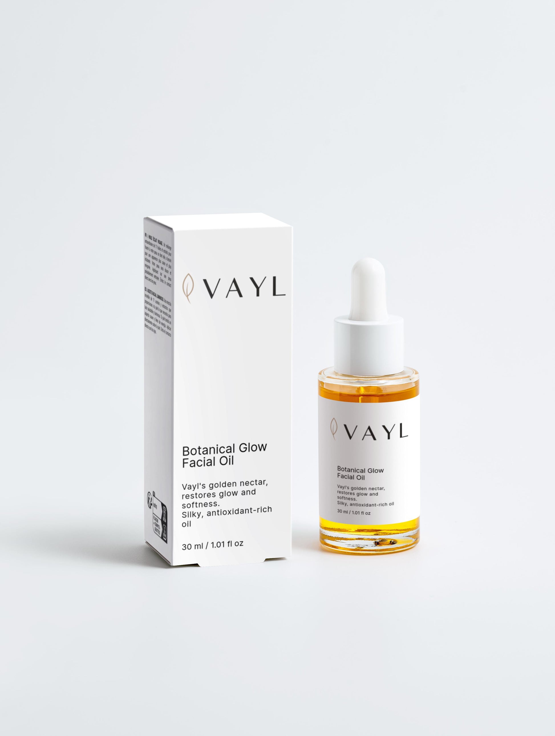 Botanical Glow Facial Oil | VAYL Golden Nectar